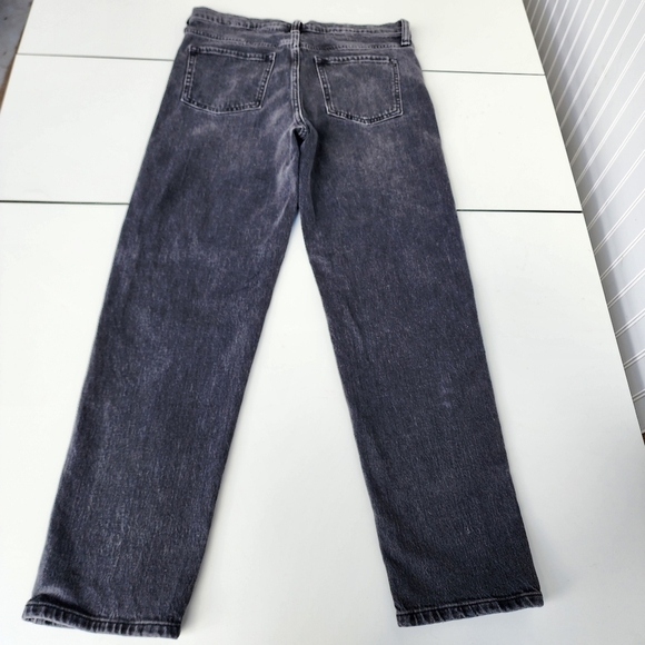 Banana Republic Black Medium Wash Women's Slouch Jeans Sz. 27 /4 - Picture 9 of 10